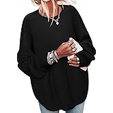 Lylinan Womens Sweaters Long Sleeve Sweatshirts for Women Fall Fashion Tops Trendy Outfits Laides Tunics S-XXL