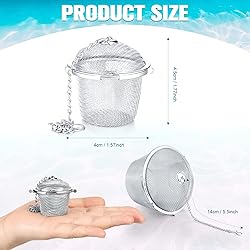 6 Pcs Ultrasonic Watch Parts Cleaner Baskets