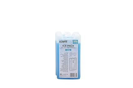EZetil High Performance 2er-Set Kühlakku, mit 2 x 440g Kühlelementen mit Gel-Füllung für die Kühltasche Oder Kühlbox bei Outd