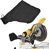 Dust Collector Bag for 255 Miter Saw,Adjustable Dust Jacket with Zipper for 255 Miter Saw，Dust Bag for Belt Sander Parts Mite