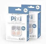 Catit PIXI Genuine Replacement Water Fountain Filter Cartridges 6 Pack view 5