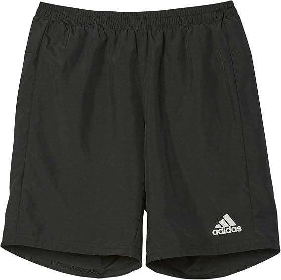 black adidas running shorts