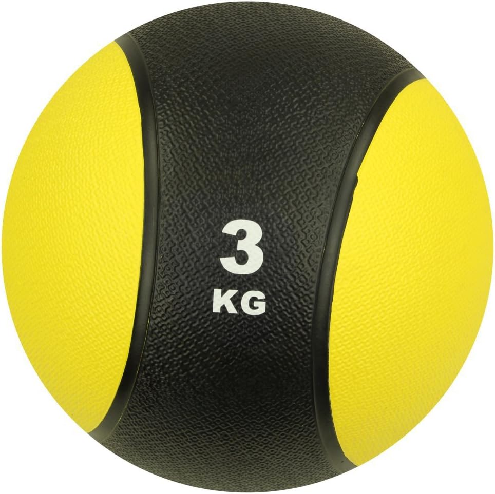 Carnegie 3 kg Balón Medicinal Fitness – Pelota de balón de ...