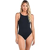 La Blanca Womens Island Goddess High Neck One Piece Swimsuit