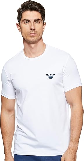 Amazon エンポリオアルマーニ メンズ 半袖tシャツ ラウンドネック メンズ 0p525 Tシャツ カットソー 通販