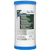 3M Aqua-Pure Whole House Replacement Water Filter AP810, For Aqua-Pure AP801, AP801-C, AP801T and AP801B Water Filtration Systems,White