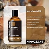 MAYJAM Myrrh Essential Oils 100ML Diffuser Humidifier DIY Home Office view 2