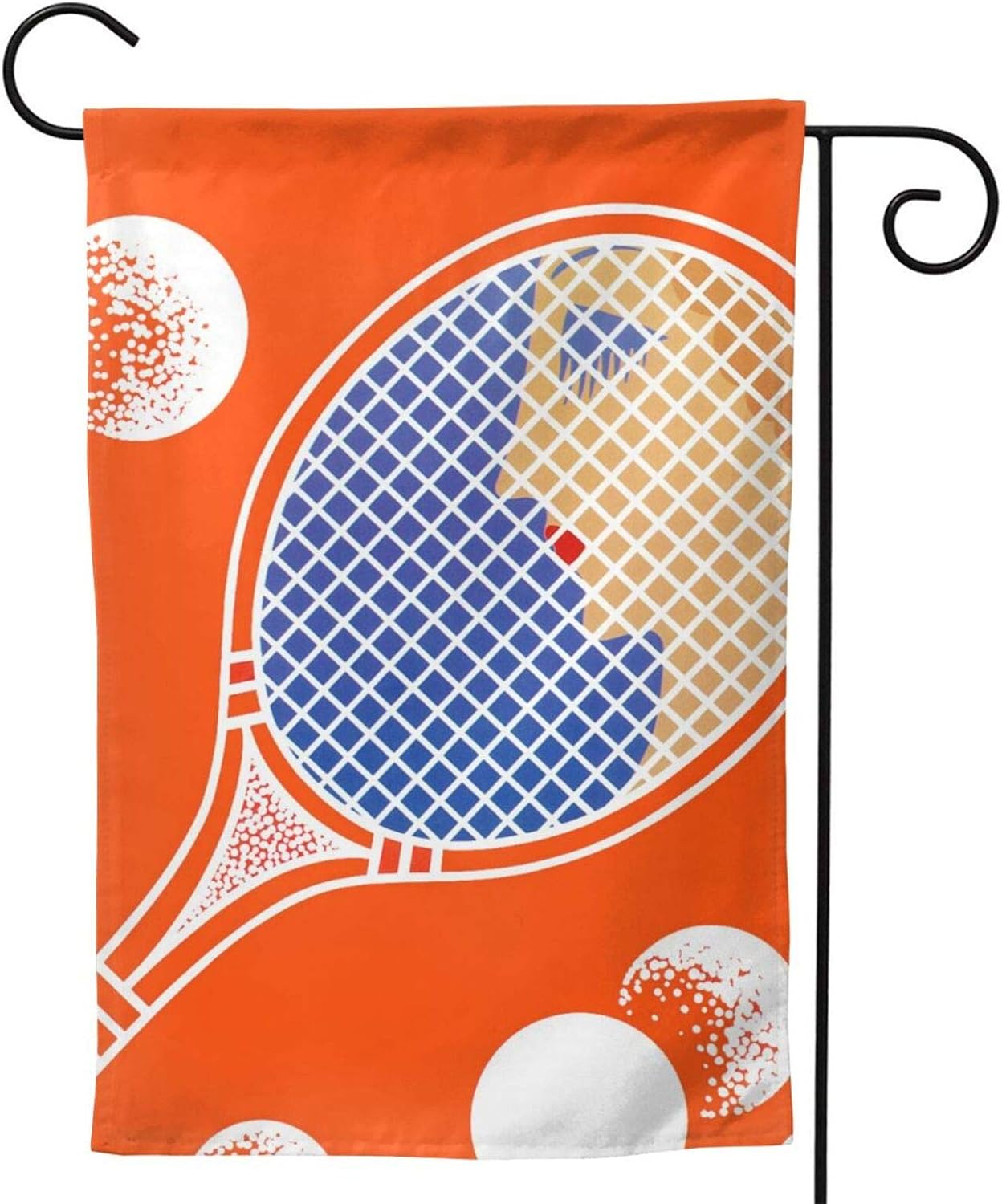 Neddelo Seasonal Garden Flags,Tennis Garden Flag,Double Sided Outdoor Holidays Yard Flags