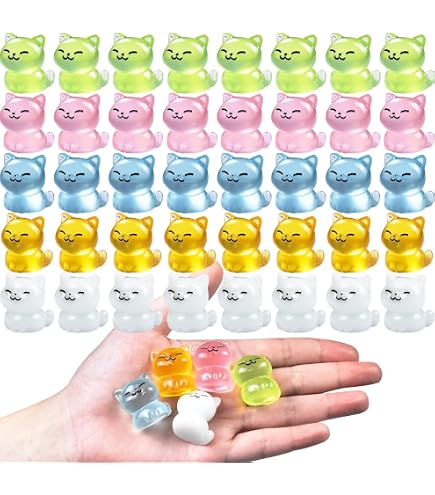12 Piece Luminous Mini Resin Animals - Glow In The Dark Fairy Garden Decor For Plant Pots, Dollhouses - View #6