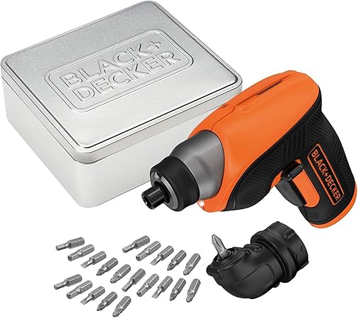 BLACK+DECKER CS3652LCAT-QW - Atornillador 3.6V, batería 1.