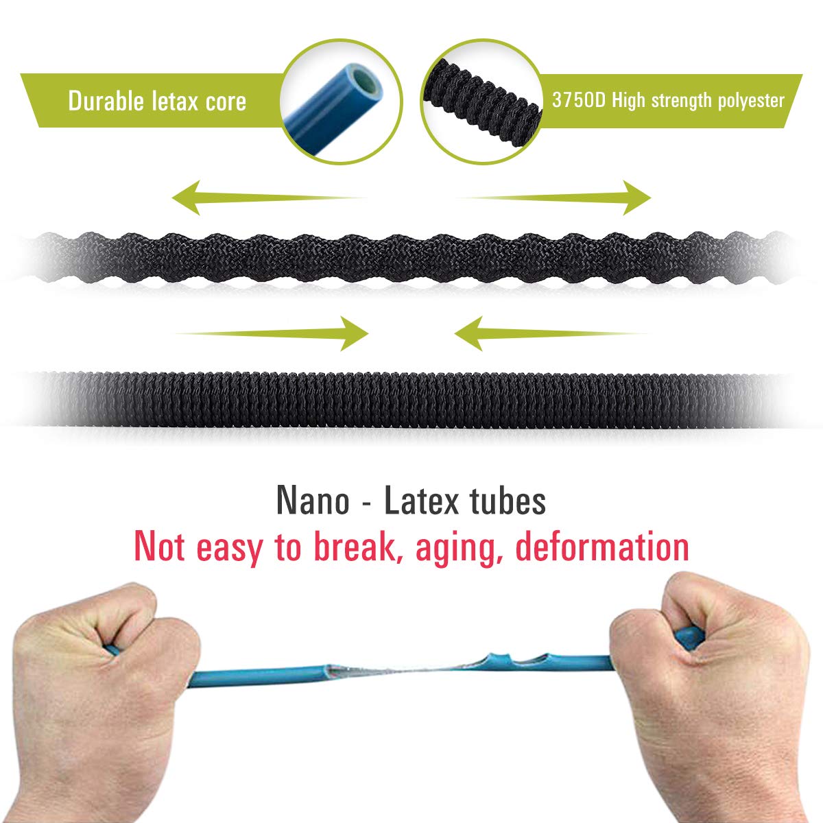 Reeple Expandable Garden Hose - New Water Hose Triple Nano- Latex Core, 3/4 Solid Brass Fittings, The Strongest Fabric, Flexible Expanding Hose with Metal 8 Function Spray Nozzle and Shut-Off Valve