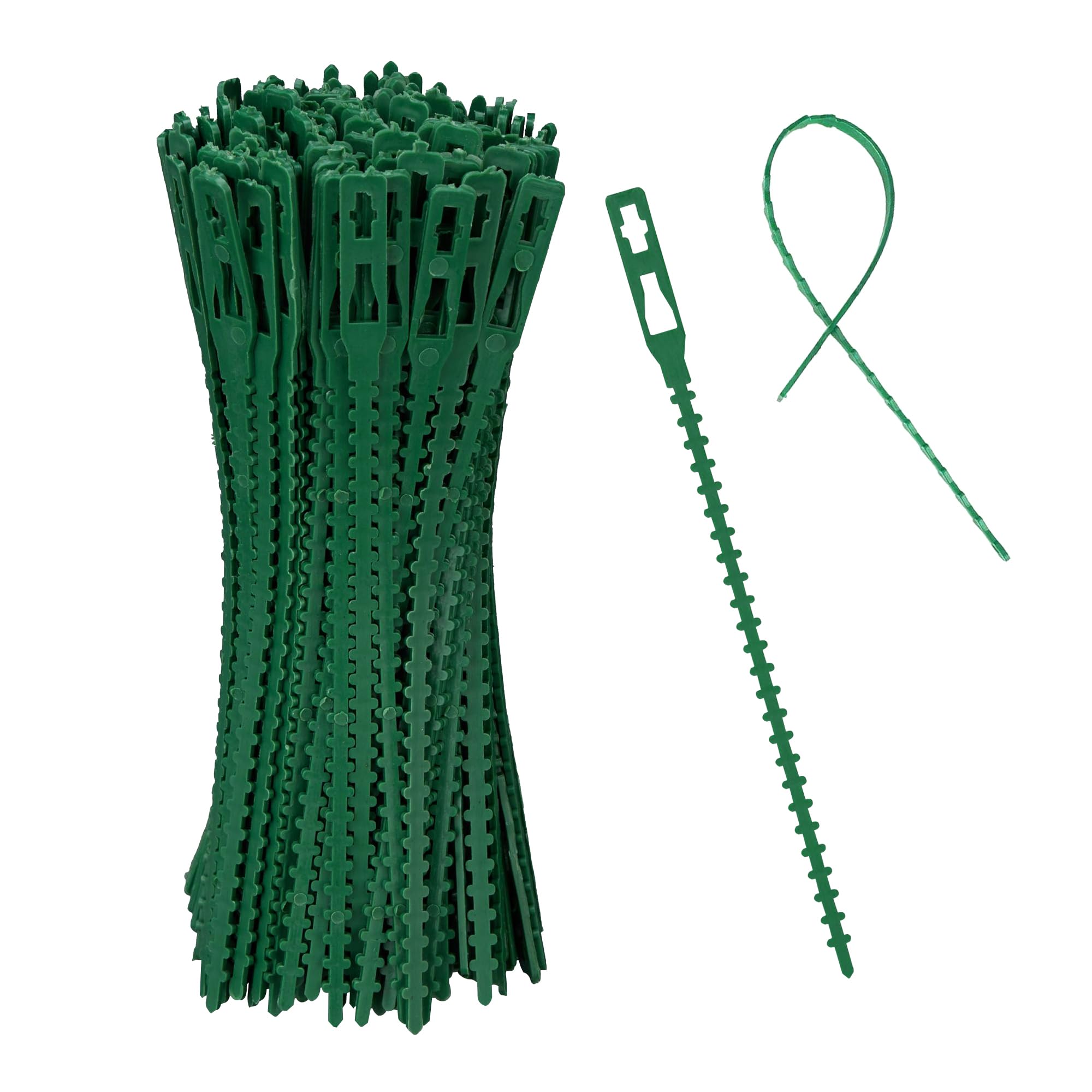 G4GADGET 200pcs Plant & Garden Ties 17cm – Flexible Green Twist Ties for Indoor & Outdoor Plants, Trees, Vines, Shrubs – Plant Support Clips – Reusable, Adjustable, Multi-Purpose Wire Ties