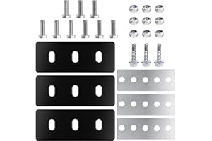 QUFA Universal Snow Blower Accessories, Snowblower Blade Impeller Modification Kit 3/8", Snowblower Blade Impeller Kit, Snow Blower Replacement Parts, Snowblower Impeller Kit 3 Blade