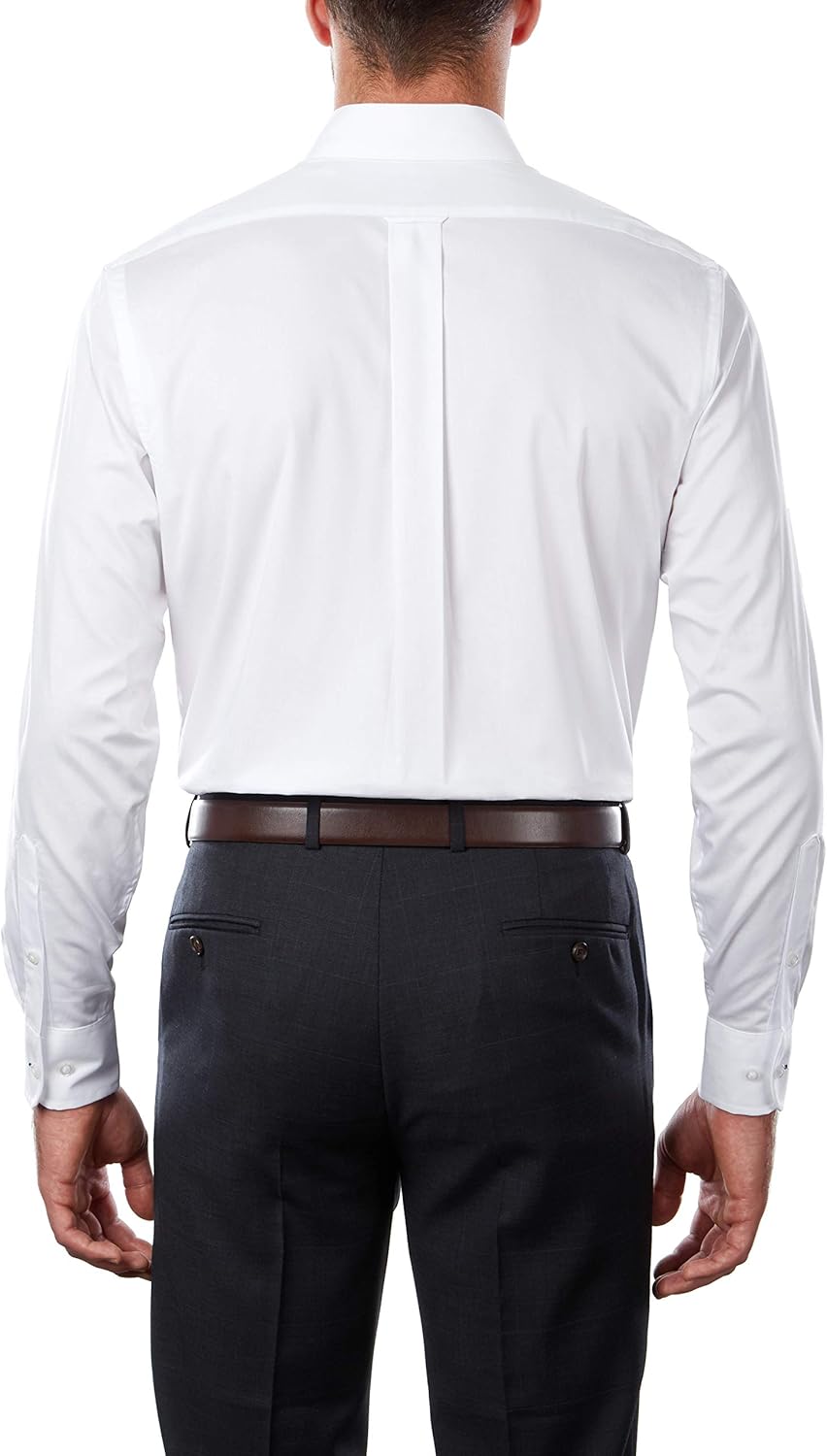 Izod Men's TALL FIT Dress Shirts Stretch Solid (Big and Tall) at  Men’s Clothing store