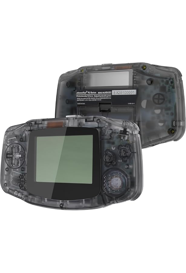 Gameboy Transparent Shell Gameboy Sp Shell Game Boy Advance SP Replacement Shell - Transparent ...