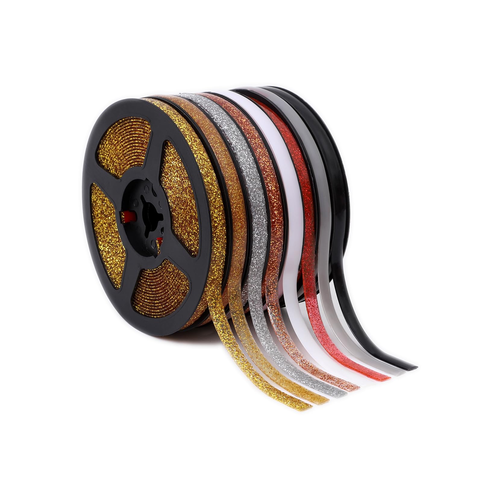 Photo 1 of ***DIFFERENT STYLE*** Caulk Tape Waterproof Self Adhesive,Bathroom Accessories Sealant Strip Caulk Strip Caulking Tool,Caulking Sealing Tape for Kitchen Countertop,Toilet,Windows,Decor (Grey, Internal Corner)