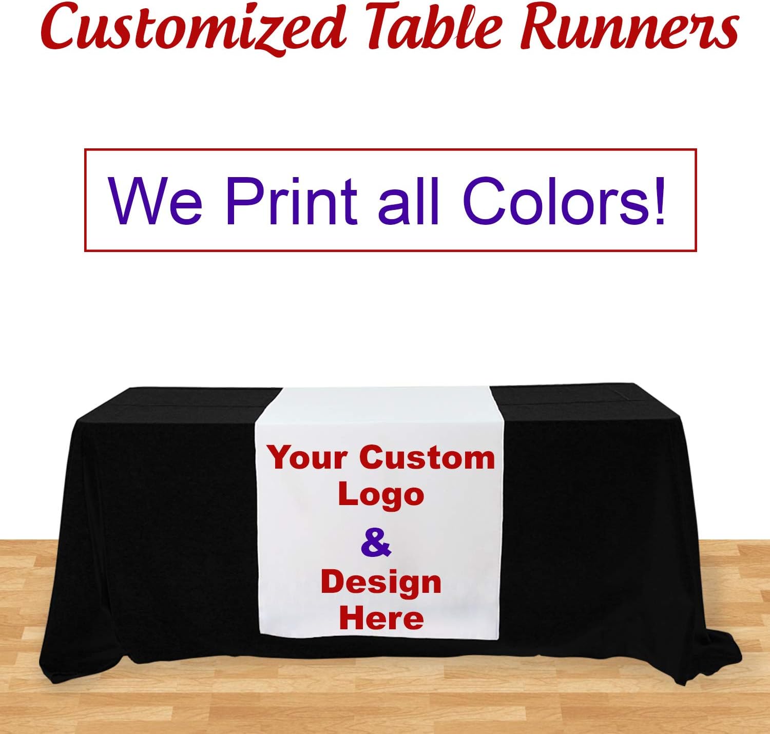 Best custom print table runner