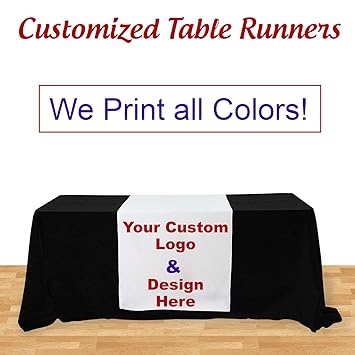 Amazon Com Banner Buzz Make It Visible Customize Table Runner