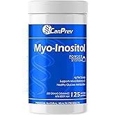 CanPrev Myo-Inositol Powder 500g, 125 Servings, PCOS Supplement for Women, Supports Glucose Metabolism, Ovulatory Function, C