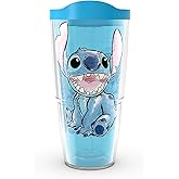 Tervis Disney - Lilo & Stitch Hawaii Made in USA Double Walled Insulated Tumbler Travel Cup Keeps Drinks Cold & Hot, 24oz, Classic