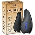 TMJ Relief Products Jaw Massager with ADVANCED HEATING MODES - TMJ Massager - Jaw Massager TMJ - Ergonomic TMJ Massage Tool - Gentle Vibrations and Heat for Pain Relief, Tension, and Stiffness