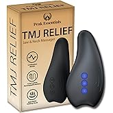 TMJ Relief Products Jaw Massager with Advanced Heating Modes - TMJ Massager - Jaw Massager TMJ - Ergonomic TMJ Massage Tool - Gentle Vibrations and Heat for Pain Relief, Tension, and Stiffness