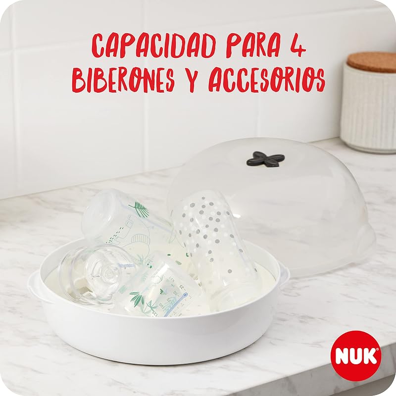 Esterilizador A Vapor Nuk Para Microondas