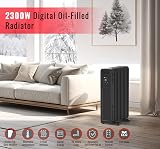 PureMate 2300W Oil Filled Radiator with Remote Control and Timer view 9