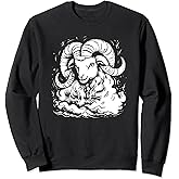 Aries Horoscope - Zodiac Star Sign Kawaii Sweatshirt