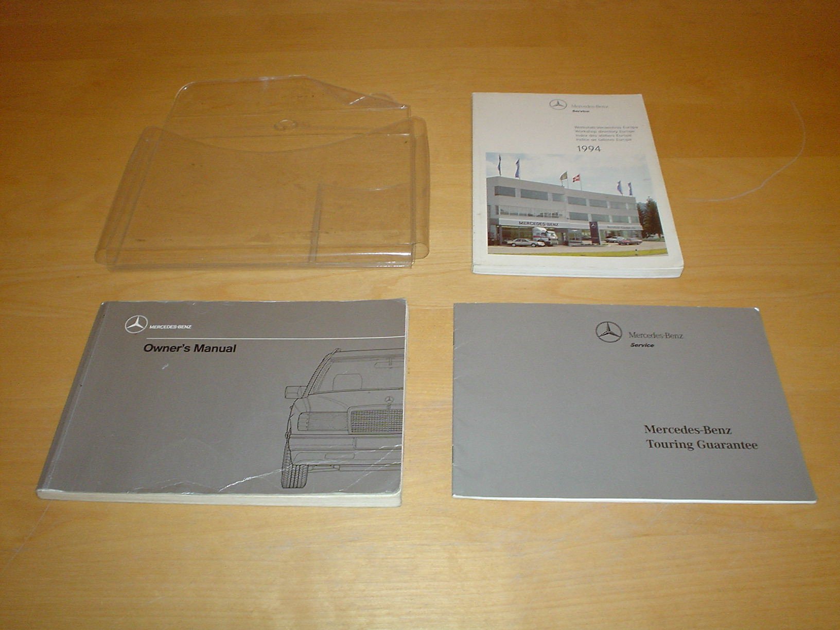 MERCEDES BENZ W124 T ESTATE OWNERS MANUAL HANDBOOK (1985 - 1997) - 200 230  & 300 TE 250 300 TD TURBO 4MATIC (200TE 230TE 250TD 300TD 300TE 300TD TURBO  300TE ...