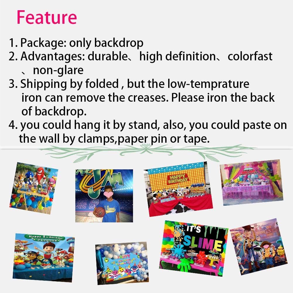 Amazon Com Space Jam Backdrop For Photography Studio Props Children Birthday Party Banner Supplies Basketball Sport Stadium Photo Background Baby Shower Decorations Photo Booth Vinyl 5x3ft Camera Photo