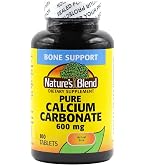 Best Naturals Calciumcarbonat Pulver, 1 Pfund – Für Muskeln, Knochen, Glutenfrei & Rein