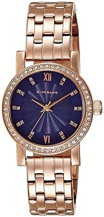 Giordano Analog Blue Dial Womens Watch - 2729-66