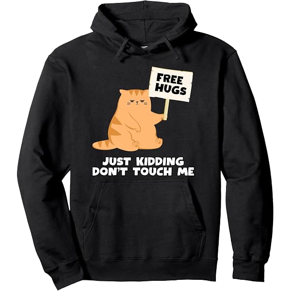 Sweat à Capuche Free Hugs Just Ask – Cadeau Fun & Tendance