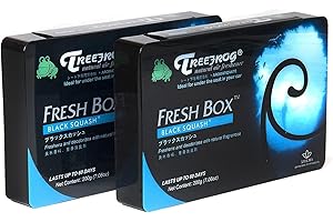 Treefrog Xtreme Fresh Air Freshener Black Squash Scent 2 Packs