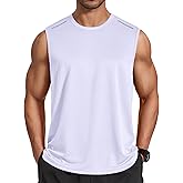 COOFANDY Men's Sleeveless Shirt Quick Dry Workout Tank Top Gym Muscle T Shirts Sport Athletic Tanks Moisture Wicking
