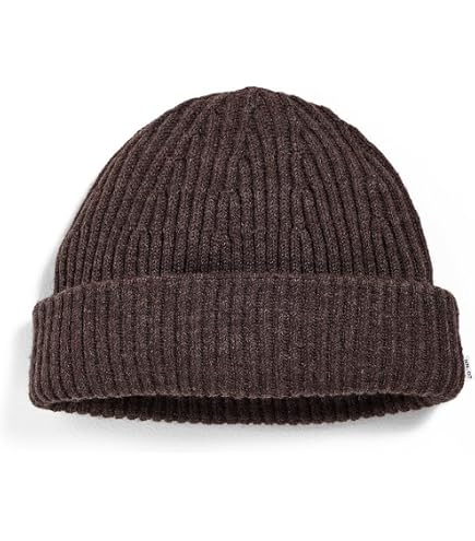 NN07 Men's Merino Rib Knit Beanie, Khaki Beige, One Size at Amazon
