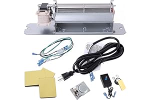 Hipoilk GZ550 Fireplace Blower Fan Kit for Napoleon & Continental Gas Fireplaces, GZ550-1KT GZ552 GZ550-KT B440-KT Fireplace Blower Kit