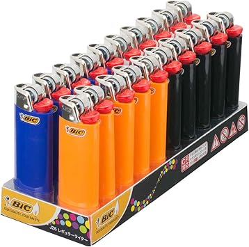 Amazon ビック Bic ライター J26 レギュラー 本セット トレイ付 J26cdp Bicジャパン 着火用ガスライター
