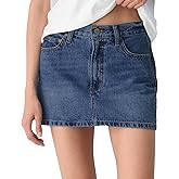 Cothqiue Deinm Mini Skirt Low Waisted Y2K Jean Mini Skirts for Women Bodycon Denim Short Skirt