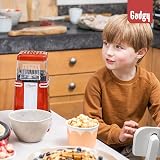 Gadgy Retro Hot Air Popcorn Machine Fat Free Healthy Snack Maker view 7