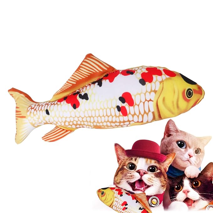 Buy FSFTTRAD Fish Toy for Cats Plush Toys for Cats Interactive Toys for
