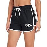 Adoretex Women's Guard Swim Board Shorts - Lightweight, Comfortable and Quick-Drying Water Shorts with Drawcord