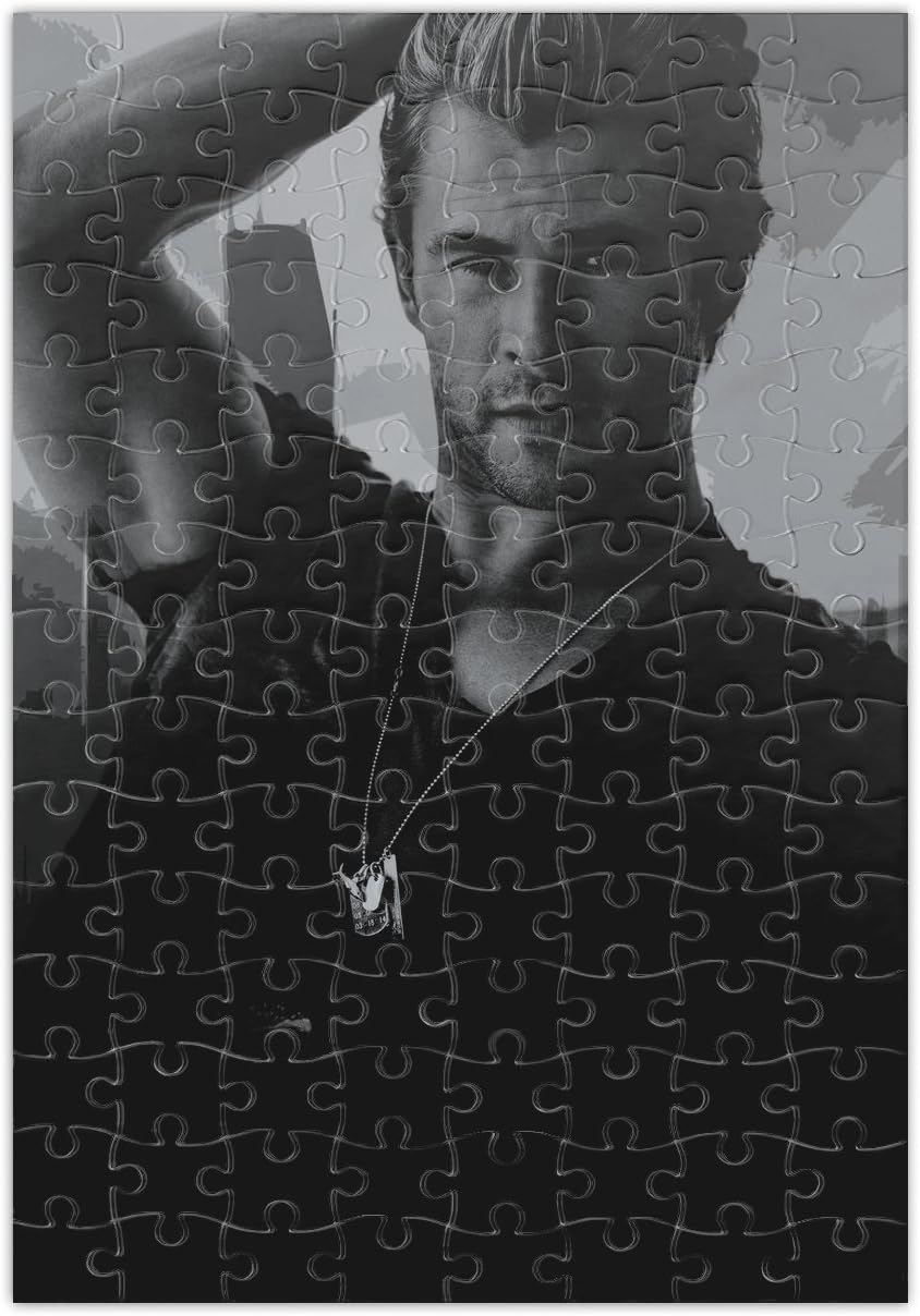 Chris Hemsworth Model Jigsaw Puzzle Laberinto Jigsaw Puzzle Maze| Unique and Custom Learning Games For Kids \u0026 Adults| Learning Made Fun with Custom Design \u0026 Printed Jigsaw Puzzles: Amazon.es: Juguetes y juegos