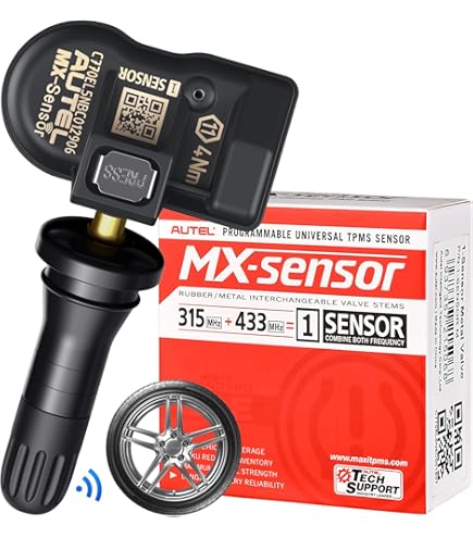 Autel Dual-Frequency Universal TPMS MX Sensor with Metal Stem