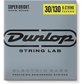 Jim Dunlop Super Bright Nickel Wound Bass Strings 30-130 | 6-String