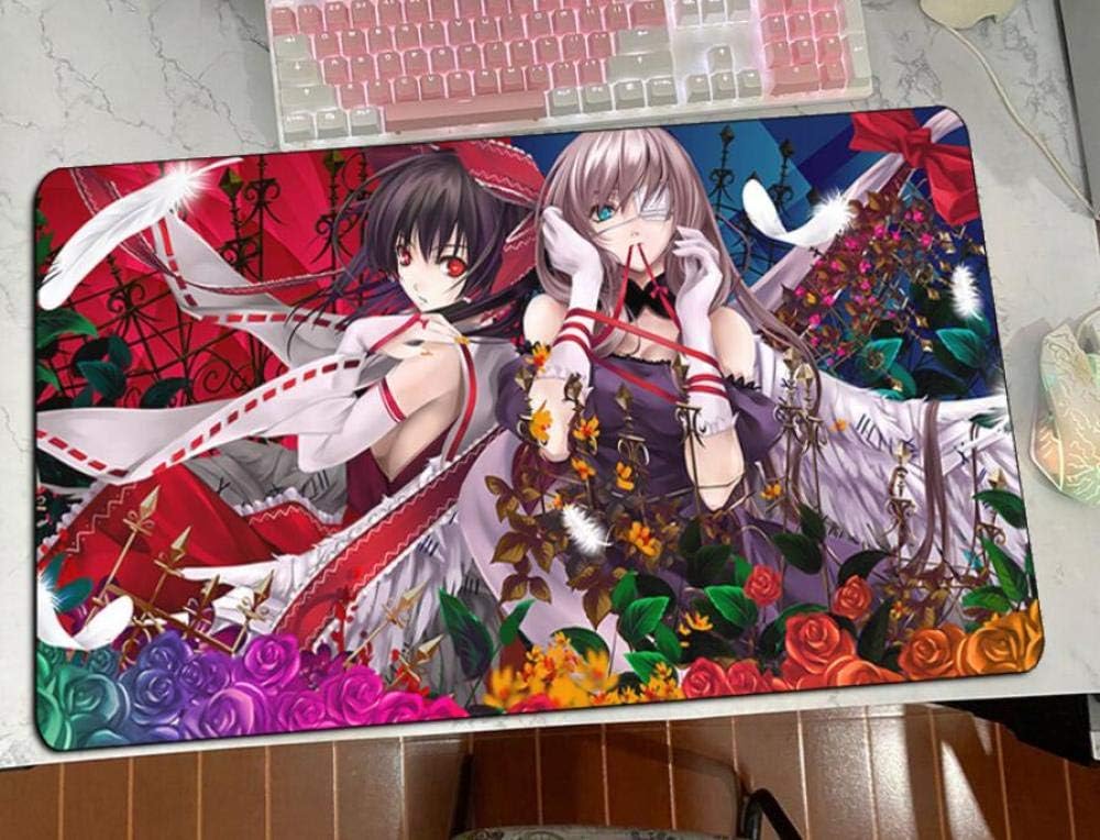 Gaming Mouse pad Touhou Mousepad Cute Gaming Mouse Pad Pc Computer Gamer Accessories Mat Wrist Rest Laptop Desk Protector Pads-to_XL(30 X 80Cm)