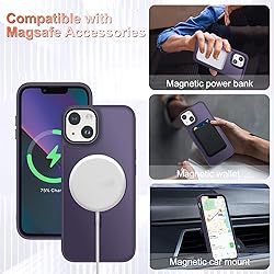 YENAPOON for iPhone 14 Case,iPhone 13 Case,Matte
