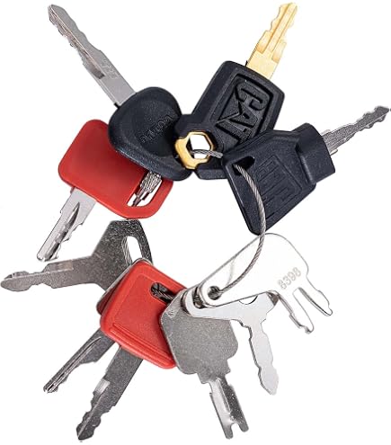 Amazon.com: Aree Pair (2 Keys) Kubota New M Series Mini Excavator