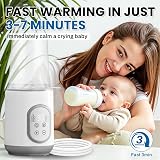 BSTGEKELY Baby Bottle Warmer Smart Temperature Control Auto Shut-Off view 2